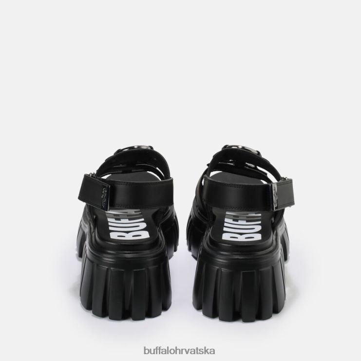 crno Buffalo lav pierce sandala s platformom veganska |sandale TDD6T870